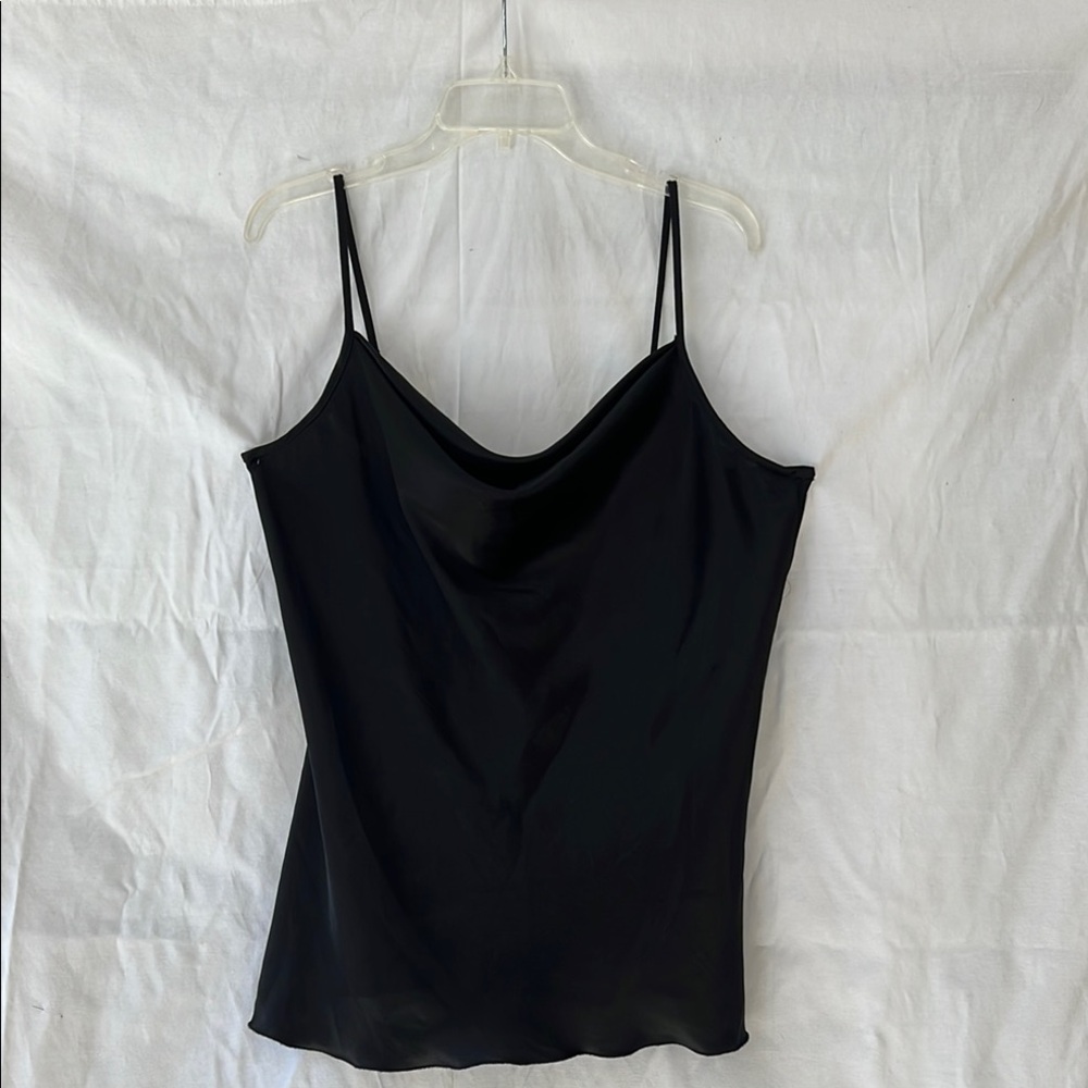 Annalee Black Backless Fitted Camisole